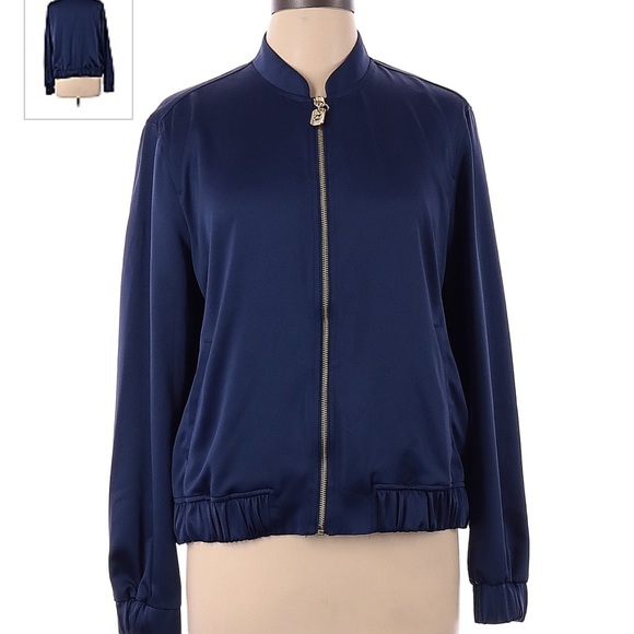 Michael Kors Jackets & Blazers - Michael Kors navy blue track jacket